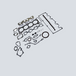 Ford Courier G6 Complete Engine Gasket Set