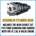 Ford Courier FE F2 F8 Complete Cylinder Head - New Cylinder Heads