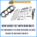 BT50 B2500 B3000 WE Head Gasket Kit with Head Bolts