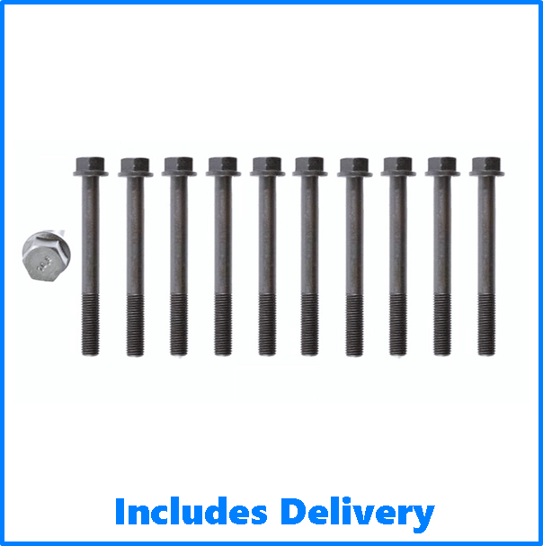 Mazda B2600 G6 2.6L Cylinder Head Bolt Set - New Cylinder Heads