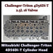 Challenger Triton 4D56Di-T Complete Cylinder Head No Camshafts - New Cylinder Heads