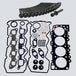 Navara YD25 Cylinder Head Gasket Set Four Port with Head Bolts - New Cylinder Heads