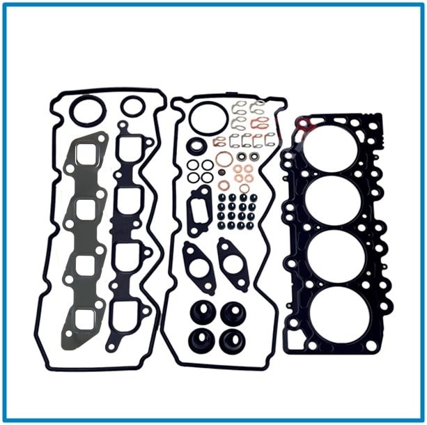 Navara YD25 Cylinder Head Gasket Set Four Port with Head Bolts - New Cylinder Heads